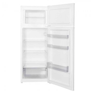 Robin Ψυγείο Δίπορτο 206lt Υ143xΠ54.5xΒ55εκ. Inox CRT-2360RGR